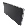 Shelly Wall Display X2 panel de control, Wi-Fi, Bluetooth, plateado + BLU H&T marfil