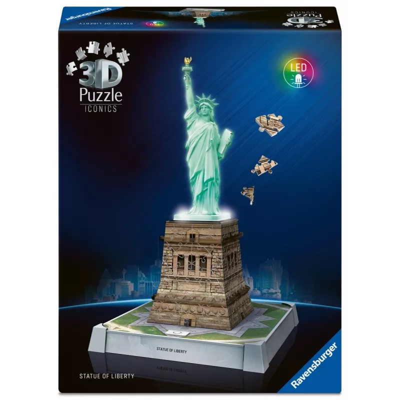 Puzle 3D Estatua de la Libertad