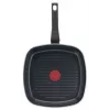Sartén Tefal Simply Clean B5674053, sartén grill cuadrada