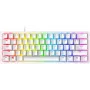 Teclado mecánico gaming Razer Huntsman Mini 60% blanco USB QWERTY US International interruptores ópticos