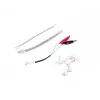 Comprobador de cables de red LANBERG NT-0501 — soporte RJ-11/RJ-12/RJ-45, longitud máx. 250 m, batería integrada, indicadores LED, negro