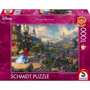 Puzle Schmidt Spiele Thomas Kinkade Studios Disney Dreams Collections La Bella Durmiente 1000 piezas