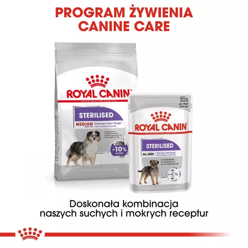 ROYAL CANIN Medium Sterilised pienso seco para perros - 3 kg