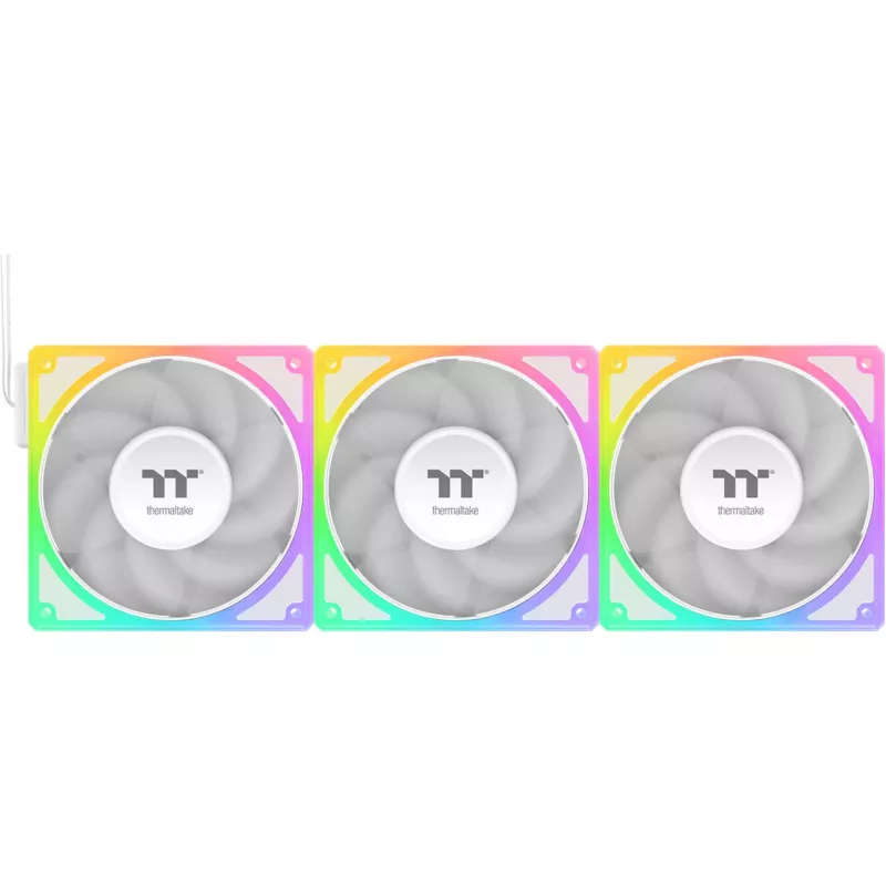 Thermaltake TOUGHFAN EX 120 ARGB Sync White pack de 3