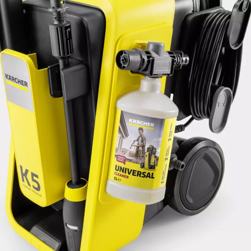 Kärcher K 5 Comfort Premium Connect Home hidrolimpiadora de pie 500 l/h 2100 W amarillo