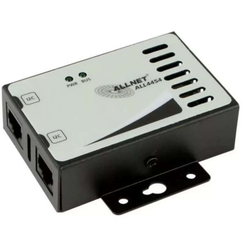 ALLNET ALL4454 sensor de humo/gas en carcasa, negro