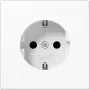 Toma de corriente (Schutzkontakt) Jung LS 990 / LS Design LS plus, modelo LS520KIWW, blanco alpino