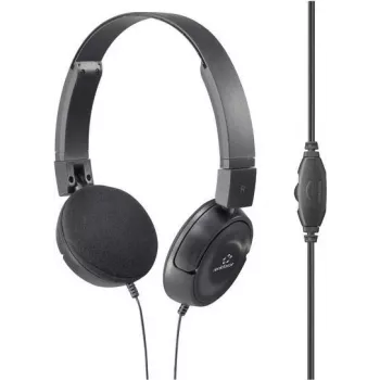 RF-HS-130 Auriculares On-Ear con cable Estéreo Negro diadema (RF-5152722)