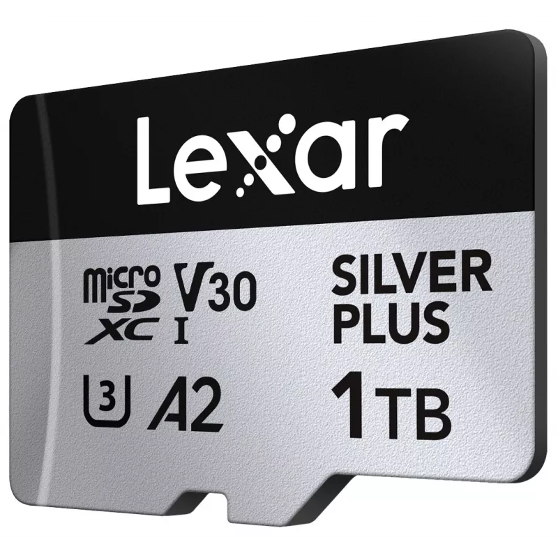 Memoria flash Lexar 1TB UHS-I MicroSDXC SILVER PLUS