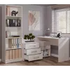 Tablero de escritorio de esquina e shop DANY Kaszmir beige — puesto de trabajo en esquina, distribución compacta