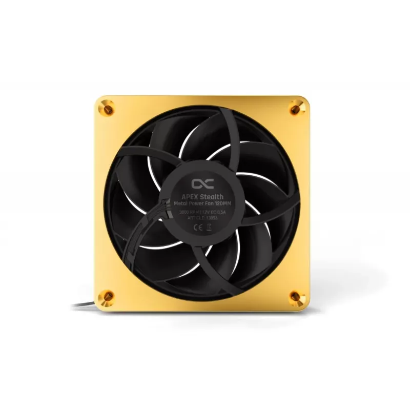 Ventilador de carcasa Alphacool LUAC-054 120mm - dorado