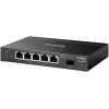 Switch de red TP‑LINK SG2206MP L2 Gigabit Ethernet PoE 5 puertos (5x Gigabit, 1x SFP, PoE+ 4 puertos, presupuesto 63W)