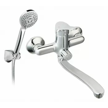 Grifería de baño FERRO BPT55A Petite – caño corto con accesorios