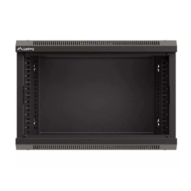 Armario rack de pared LANBERG WF03-5306-10B 6U, 60 kg, cerradura con llave, negro