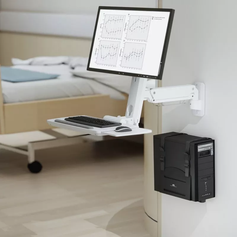 Soporte para CPU, MC-116 B negro