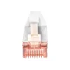 Digitus DK-1624-100S-5 Cable patch Slim CAT 6 U/FTP, 10 m, gris, paquete de 5