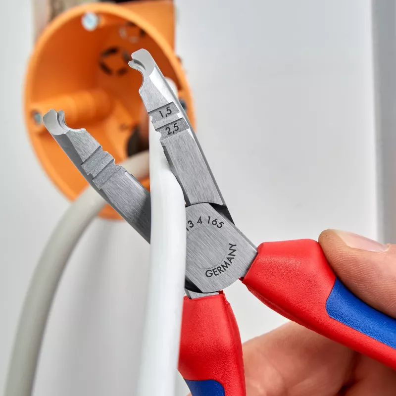 Knipex 13 42 165 alicate diámetro máximo de tubo 1,3 cm material del mango plástico
