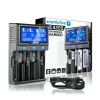 Cargador everActive UC-4200 para baterías cilíndricas Li-ion y Ni-MH