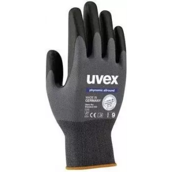 Uvex 60049 gris - elastano negro - poliamida (6004912)