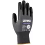 Uvex 60049 gris - elastano negro - poliamida (6004912)