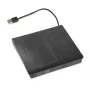 Unidad óptica externa DVD-ROM IBOX IED02, USB 3.2 Gen 1, DVD-ROM (8x) / CD-ROM (24x), negra