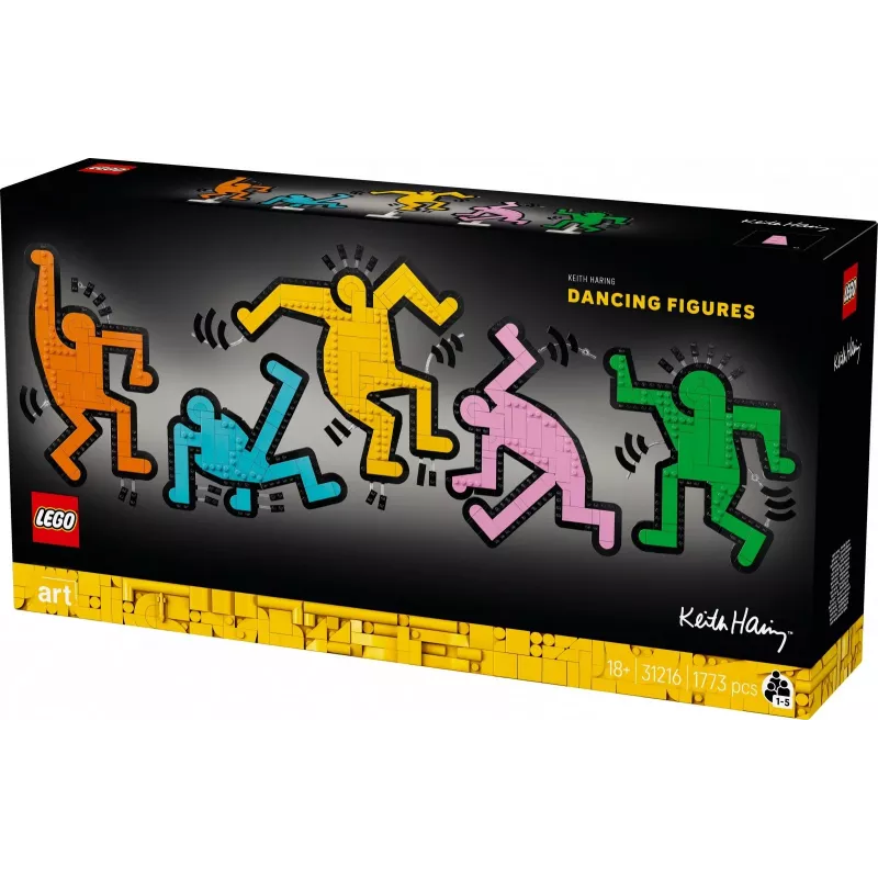 LEGO ART 31216 Keith Haring - Figuras danzantes