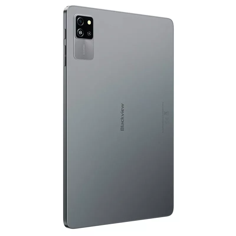 Blackview Tab 60 WiFi tablet, 10,1 pulgadas (25,6 cm) HD+ IPS, Allwinner A523, 4GB RAM, 128GB, Wi-Fi 6, Bluetooth 5.2, 5100 mAh, Android 15, gris (Volcano Grey)