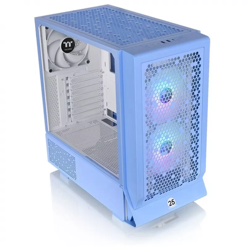 Thermaltake Ceres 330 TG - Midi Tower - PC - Azul - ATX - EATX - micro ATX - Mini-ITX - SPCC - cristal templado - 18,5 cm (CA-1Y2-00MFWN-00)