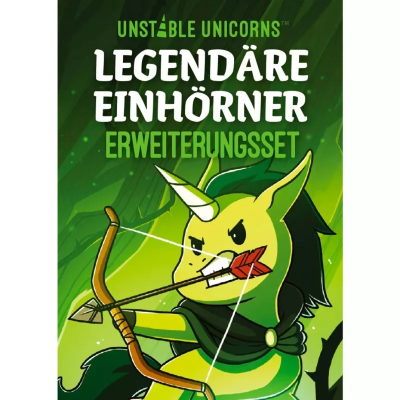 Unstable Unicorns - Legendäre Einhörner, expansión de juego de cartas