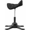 Silla ergonómica de equilibrio up up Toronto tejido negro con pistón de gas más largo