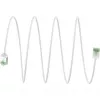 Cable de red Goobay CAT 8.1 U/FTP ultraflexible plano Blanco - conector extraplano 99,9% (74360)