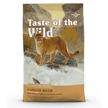 TASTE OF THE WILD Canyon River – Pienso para gatos – 2 kg
