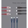 Cable USB Orsen S9M A a Micro USB 2.1A 1 m negro