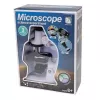 Microscopio Ascato 124582, aumento 40x, iluminación LED, microscopio didáctico y de laboratorio