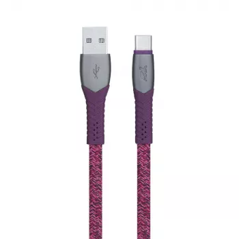 Cable USB-C a USB2 1,2 m/rojo PS6102 RD12 Rivacase
