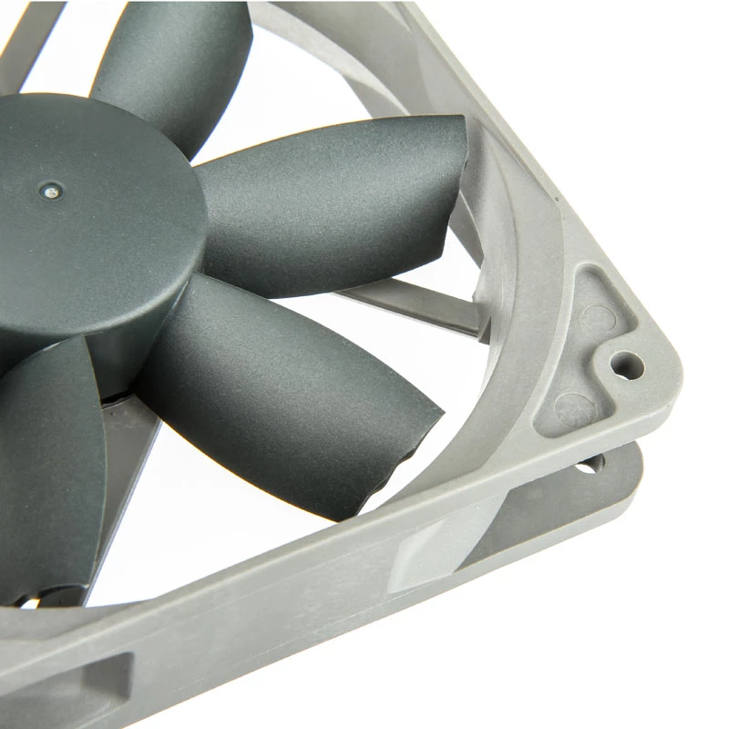 Noctua NF-S12B redux-1200 ventilador de caja, 120 mm, 1200 RPM, 3 pines, 12 V, 18,1 dB(A), 100,6 m³/h, rodamiento SSO, MTBF 150000 h
