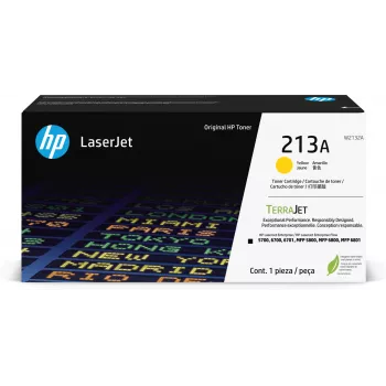 Cartucho de tóner HP 213A Amarillo Original LaserJet, 3000 páginas, Amarillo, 1 ud.