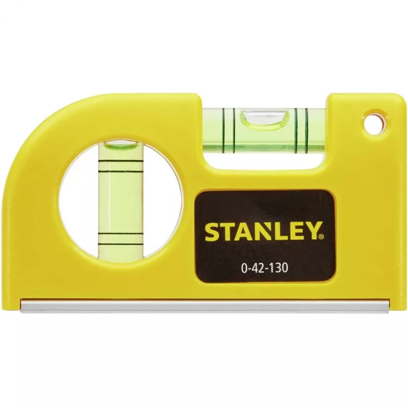 Stanley by Black & Decker 0-42-130 Nivel de burbuja de bolsillo 8,7 cm 2 mm/m