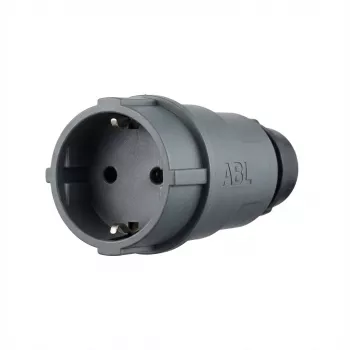 ABL Compact Coupling SCHUKO PP 100000059 Gris IP20 Tipo 1565 10 (100000059)