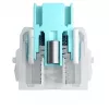Interruptores mecánicos para teclado GLORIOUS Lynx HE Silent, efecto Hall, lineales, vástago MX, 40 g de fuerza de actuación, prelubricados, 36 uds.