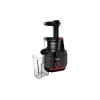Tefal Juiceo ZC150838 licuadora de prensado lento, 150 W, depósito de pulpa de 0,8 l, negro/rojo
