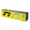 Maclean MCE452 B foco de pared y techo, orientable, aluminio, 2xGU10, negro mate