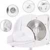 Cortadora eléctrica universal CLATRONIC AS 2958 — 230 V, blanca, 230×310×280 mm