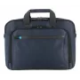 Mobilis Executive 4 Twice - Funda para portátil - carga superior, 40 % de material reciclado - 35.6 cm - 11 - 14 - Azul marino, Negro (005040)