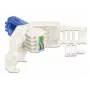 Conector macho RJ-45 DeLOCK 86417 azul blanco