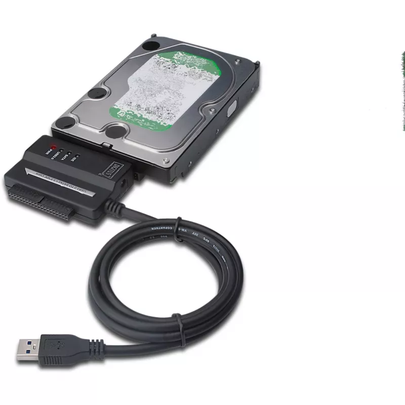 DIGITUS DA-70325 - Controladora de almacenamiento - 6,4 cm, 8,9 cm (2.5, 3.5) - ATA / SATA 3Gb/s - 300MBps - USB3.0 (DA-70325)