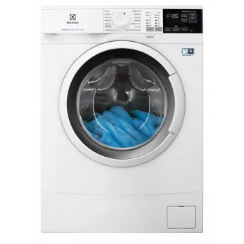 Lavadora de carga frontal Electrolux EW6SN406WP — 6 kg, 1000 rpm, 595x843x378 mm, blanco
