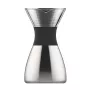 Cafetera de cold brew Asobu PourOver negra, plateada