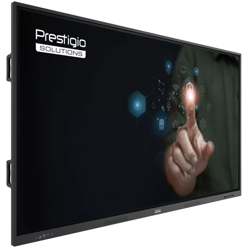 PRESTIGIO SOLUTIONS Multiboard 75 Light Series UHD 4K, Android 13.0, Wi-Fi, 40TP, lápiz táctil
