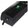 EVER Classic T/LZ09-CLA030/0000 protector contra sobretensiones, 5 tomas, 3 m, 250 V, protección infantil, LED, negro